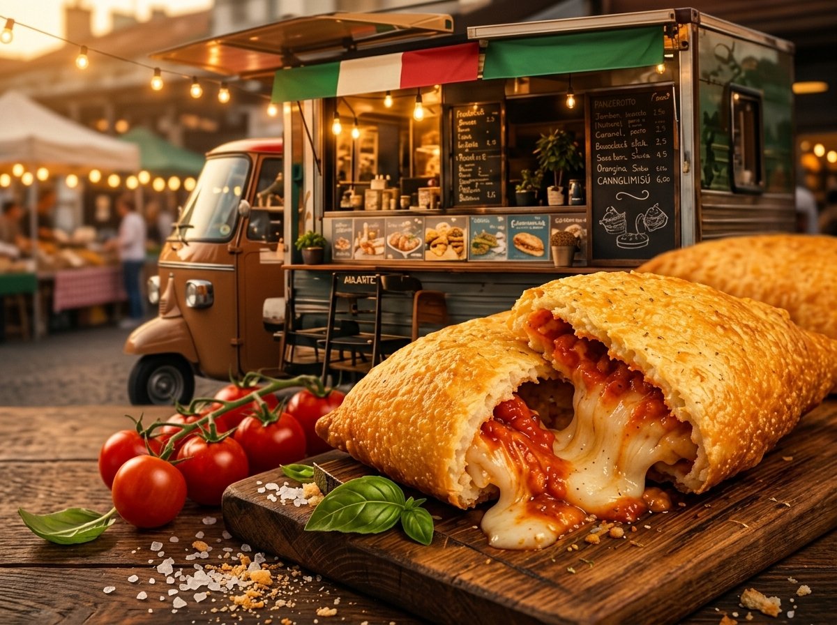 Panzerotto chaud coulant Casa Panza